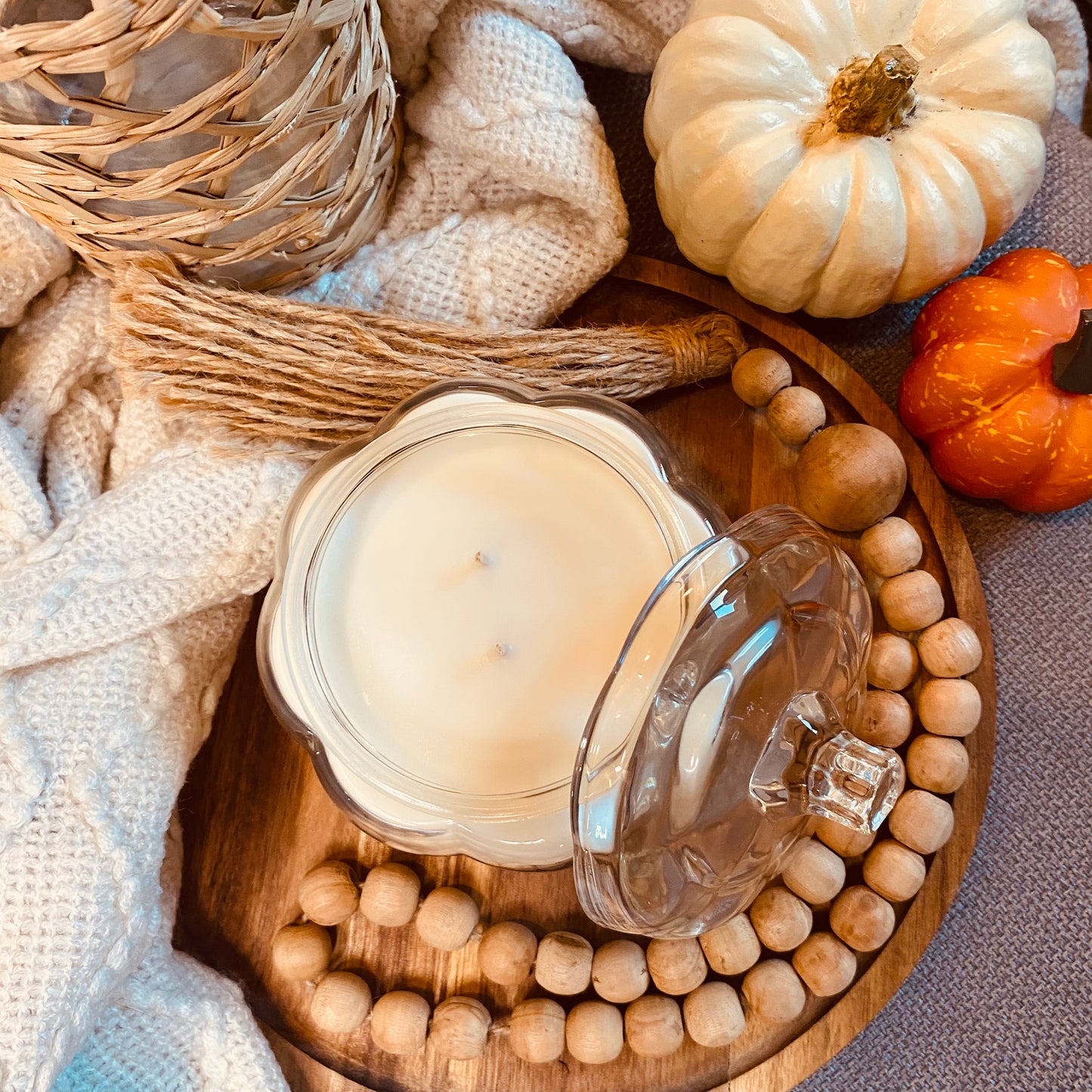 Pumpkin Jar Candle 16 oz