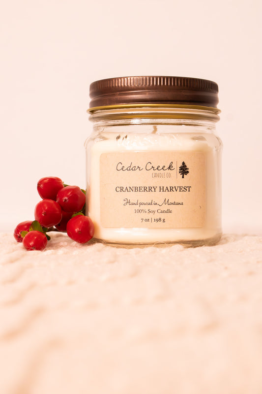 Cranberry Harvest 7 oz Candle