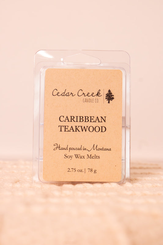 Caribbean Teakwood Wax Melts 2.75 oz