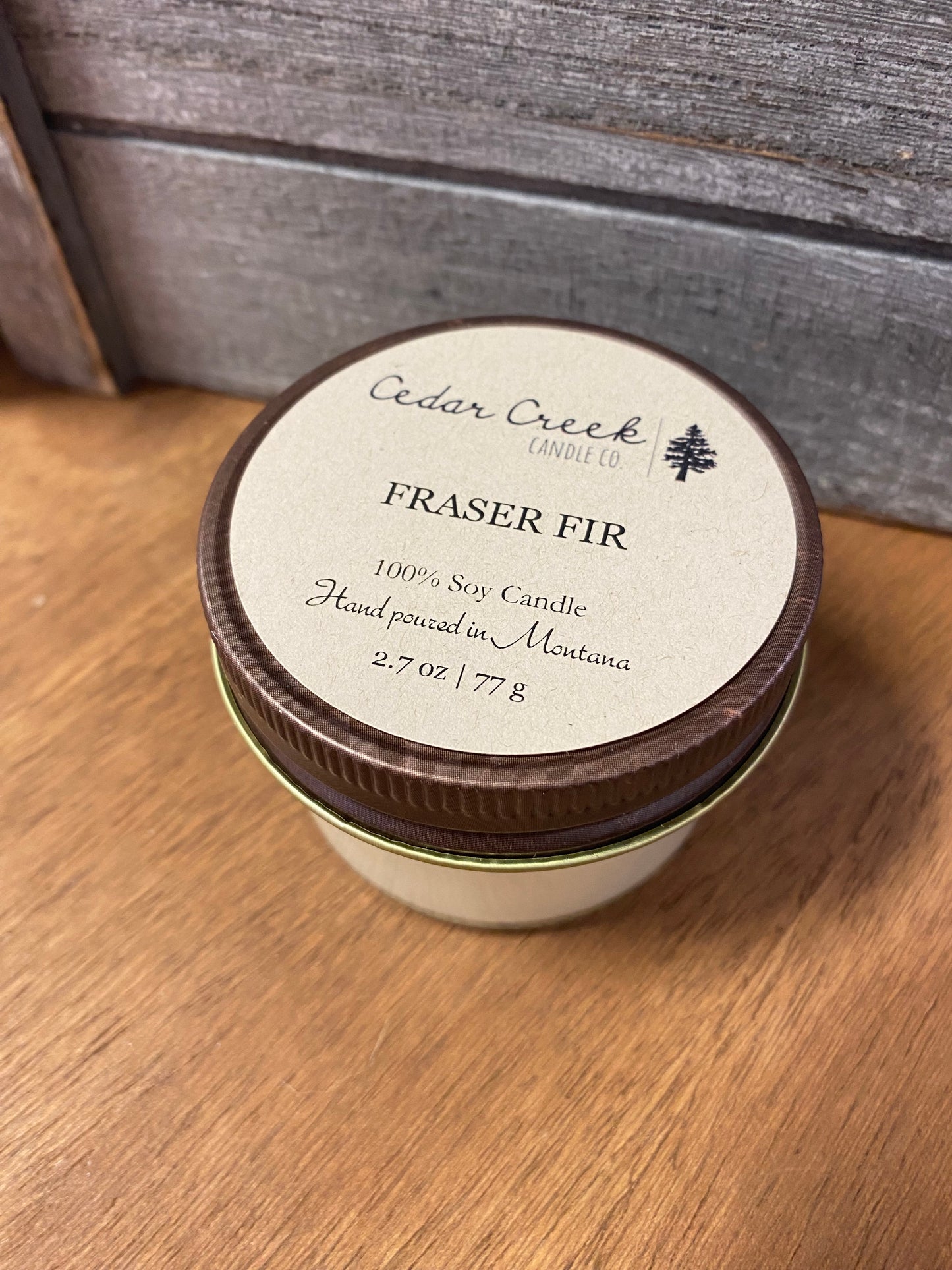 2.7 oz Fraser Fir Candle