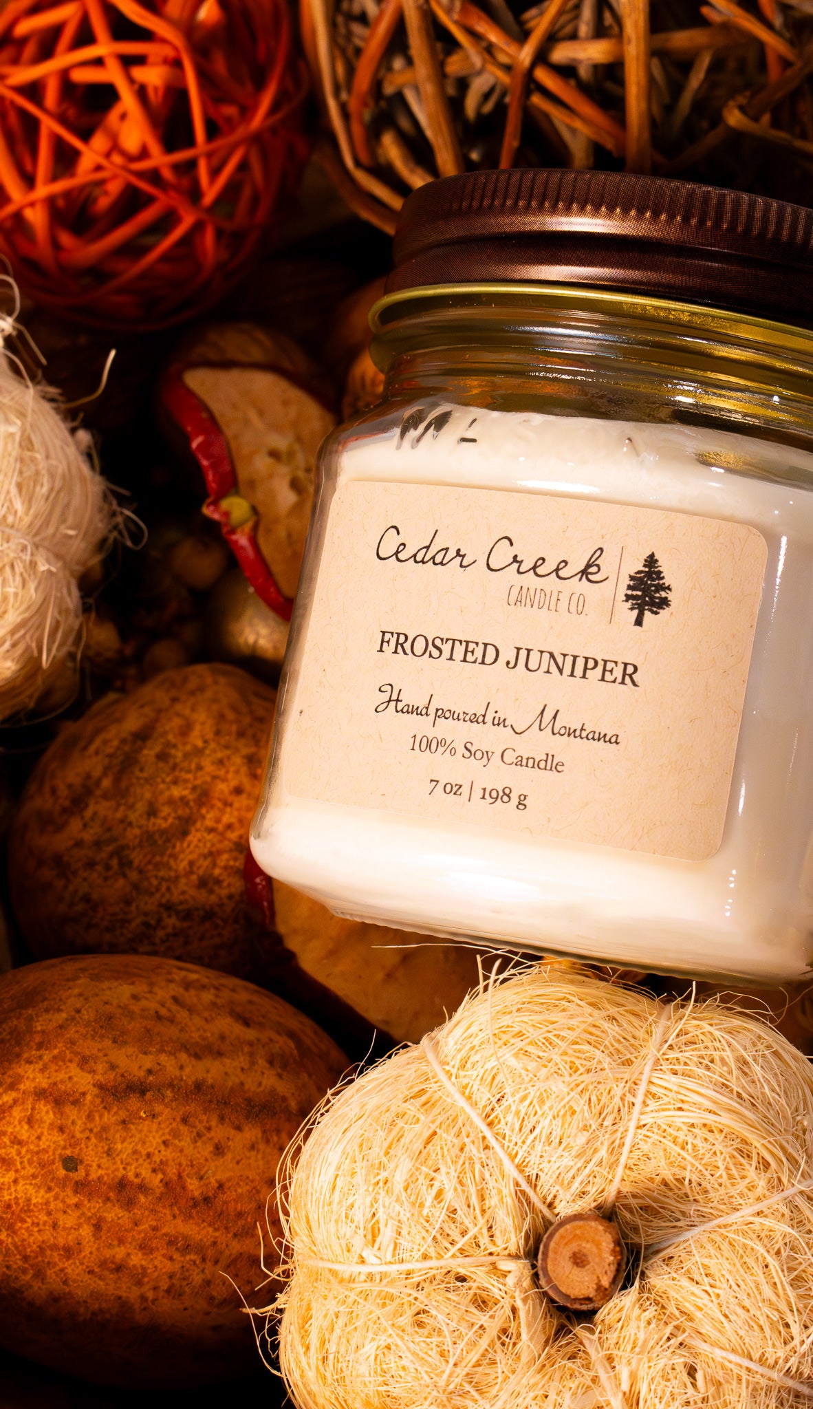 Frosted Juniper 7 oz Candle