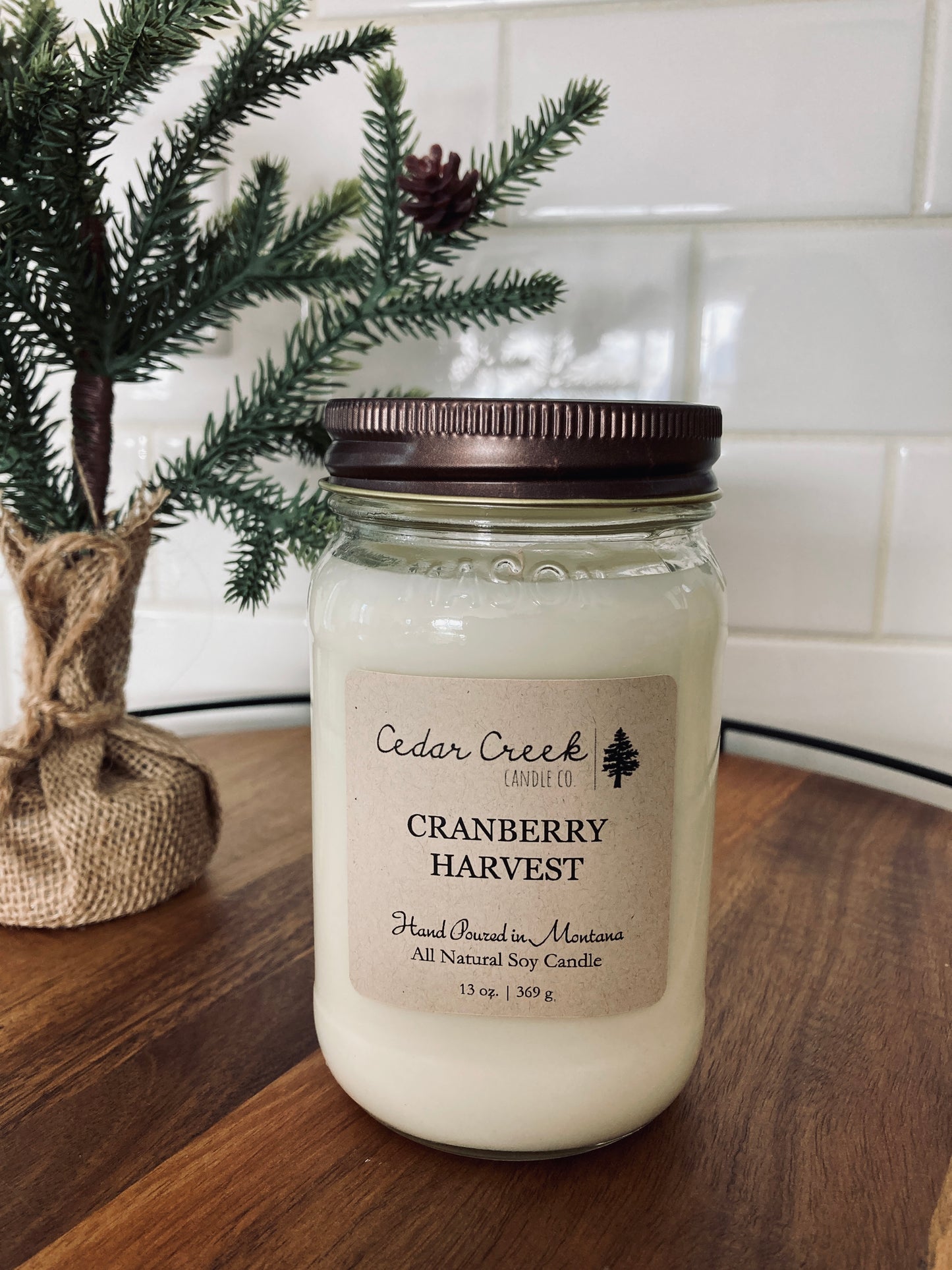 Cranberry Harvest 13 oz Candle